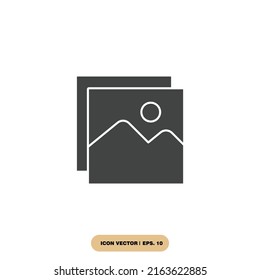 Picture icons  symbol vector elements for infographic web