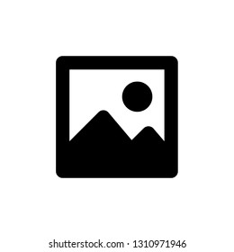 Picture icon,vector illustration. Flat design style. vector picture icon illustration isolated on White background, picture icon Eps10. picture icons graphic design vector symbols.