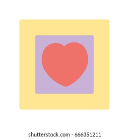 picture image with frame design element