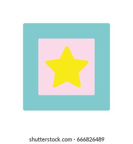 picture image with frame design element