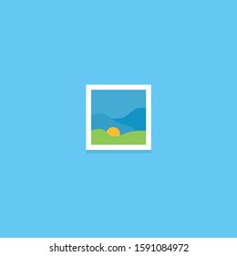 picture image icon graphic element. Illustration template design