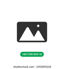 picture image icon vector concept design template