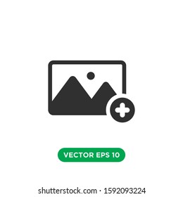 picture image icon vector concept design template