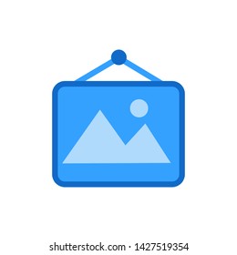 picture image icon vector illusration