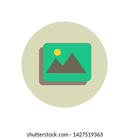 picture image icon vector illusration