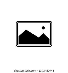 Picture Image Icon Vector Illustration - Vector