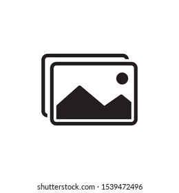 Picture Image Icon Vector Illustration