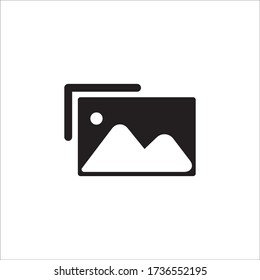 Picture Image Icon Vector Illustration