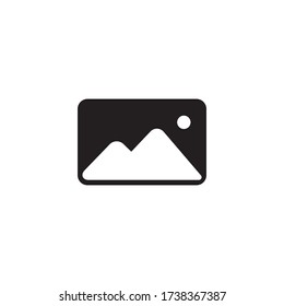 Picture Image Icon Vector Illustration
