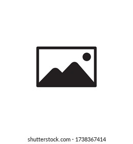 Picture Image Icon Vector Illustration