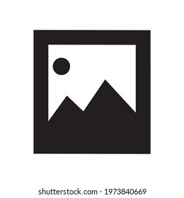 Picture Image Icon Vector Illustration