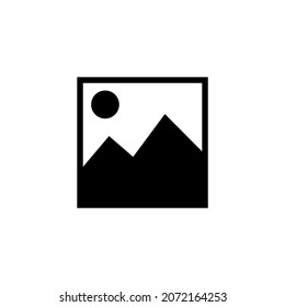 Icono de imagen Ilustración vectorial
