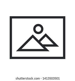 picture image illustration icon vector symbol, eps 10