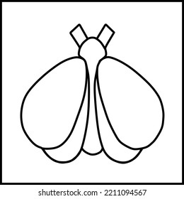 Bild eines Insekts, das ein Schmetterling ist