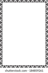 The picture isolated on white