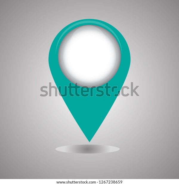 Picture Label Map Location Label Site Stock Vector Royalty Free