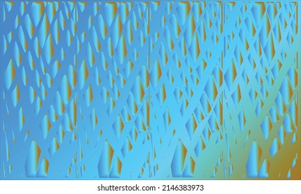 Bild von großen und kleinen Kästen auf hellblauem und orangefarbenem Hintergrund