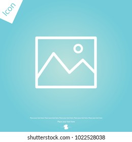 picture line icon
