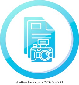 Línea de imagen Vector Icon Design