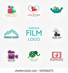 Picture Logo Design Template. Creative logo design for movie and television industry