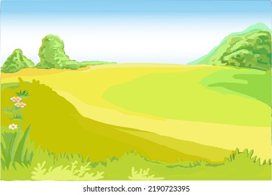 Picture of nature. Background for design