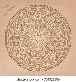 Picture of the old civilization