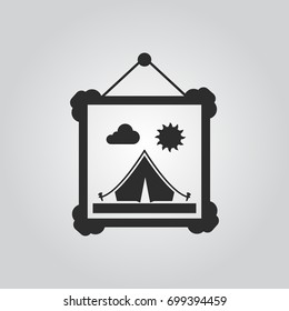 picture on wall icon