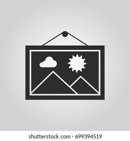 picture on wall icon