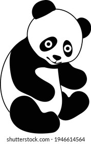 A picture of a panda cub who wants to be pampered. 