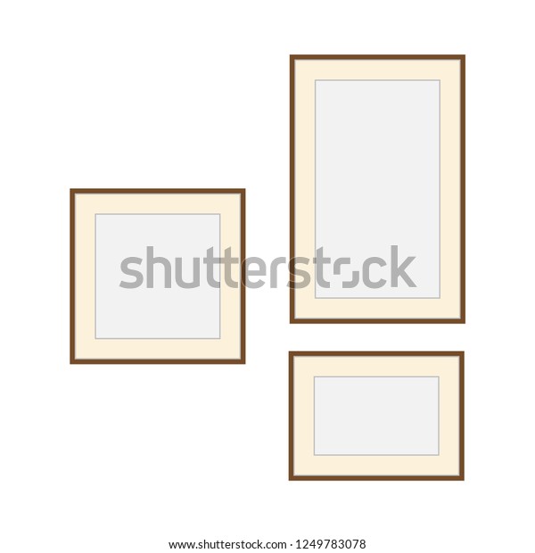 Picture Photo Frames Photography Wooden Frame Stock Image