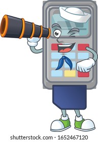 A picture of POS machine Sailor style with binocular