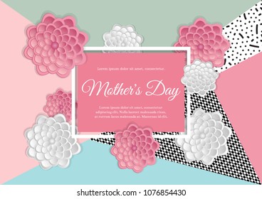 Picture poster banner futuristic illustration. Beautiful background of different textures in frame for Wedding, anniversary, birthday and party. Design for poster, banner, invitation and scrapbook.