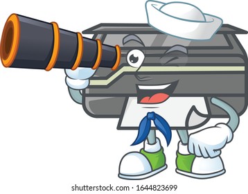 A picture of printer Sailor style with binocular