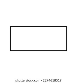 picture of a rectangular flat wake in mathematics