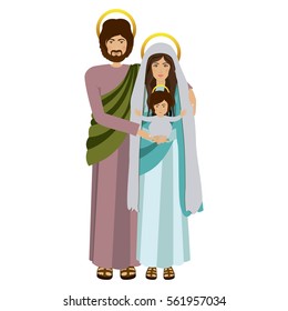 picture of sacred family standing