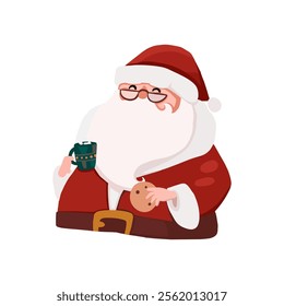 a picture of Santa Claus character