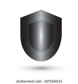 imagen de un escudo sobre un fondo blanco, vector