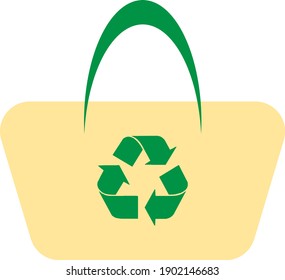 The picture shows an eco bag.
