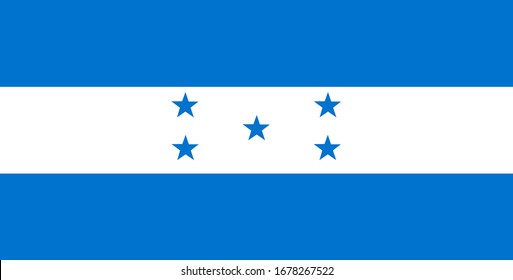 The picture shows the flag of Honduras. State symbol, independence of the state.