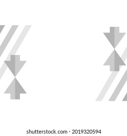 a picture of some arrows and a gray angled box