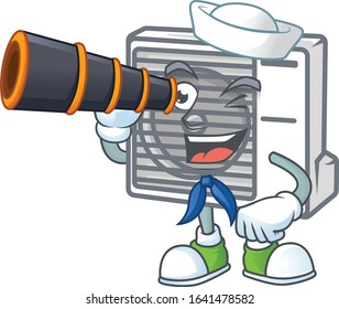 A picture of split air conditioner Sailor style with binocular