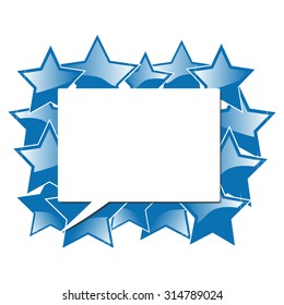 Picture with stars