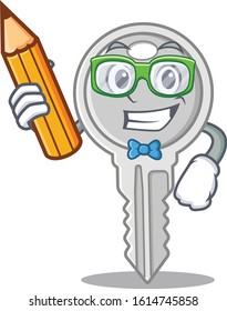 A picture of Student key character holding pencil