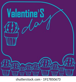 a picture with text on a purple background will pass for a postcard