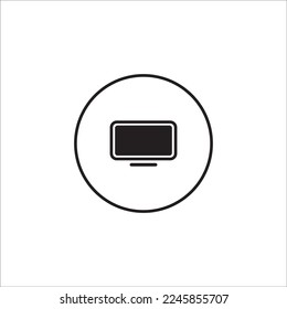 imagen del icono del tema en el diseño del vector del logotipo del teléfono