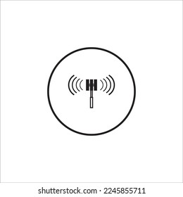 Bild des Themas Symbol auf dem Handy-Logo Vektordesign