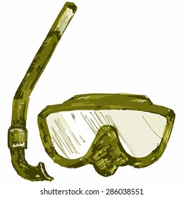 Picture tubes and masks for swimming