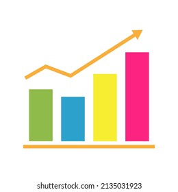 the picture of uphill traffic means profit in business