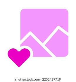 picture valentine icon solid pink style illustration vector and logo. Icon sign from modern collection for web. Nice design perfect.