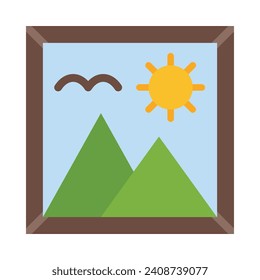 Picture Vector Flat Icon For Personal And Commercial Use.
